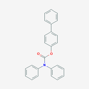 (4-phenylphenyl) N,N-diphenylcarbamate