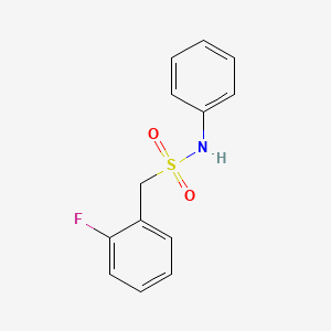 1-(2-fluorophenyl)-N-phenylmethanesulfonamide