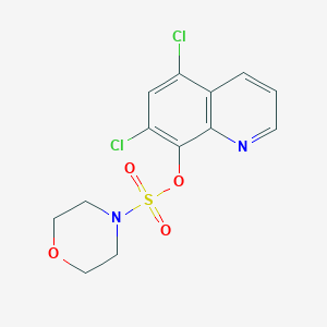 (5,7-Dichloroquinolin-8-yl) morpholine-4-sulfonate