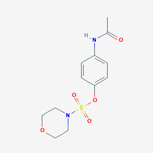 4-Acetamidophenyl morpholine-4-sulfonate