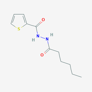 N'-hexanoylthiophene-2-carbohydrazide