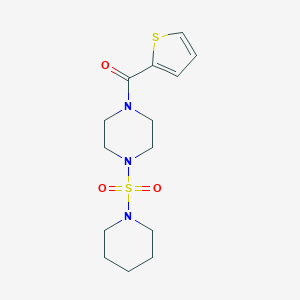 1-(1-Piperidinylsulfonyl)-4-(2-thienylcarbonyl)piperazine