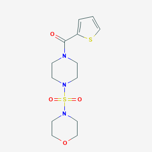 (4-(Morpholinosulfonyl)piperazin-1-yl)(thiophen-2-yl)methanone