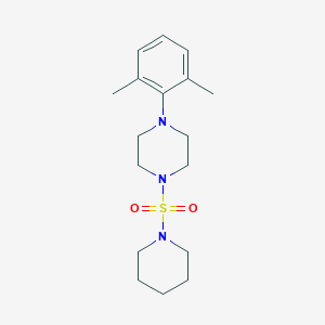 1-(2,6-Dimethylphenyl)-4-(1-piperidinylsulfonyl)piperazine