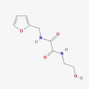 N'-[(FURAN-2-YL)METHYL]-N-(2-HYDROXYETHYL)ETHANEDIAMIDE