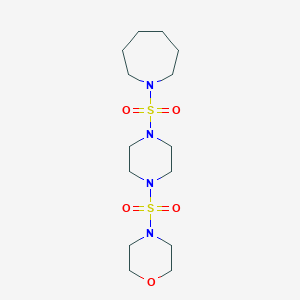 1-{[4-(4-Morpholinylsulfonyl)-1-piperazinyl]sulfonyl}azepane