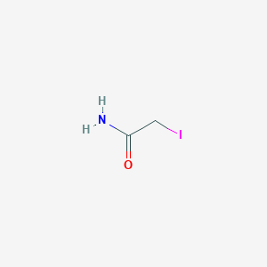 molecular formula C2H4INO B048618 Iodoacetamide CAS No. 144-48-9