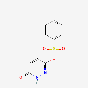 6-hydroxy-3-pyridazinyl 4-methylbenzenesulfonate