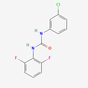 1-(3-Chlorophenyl)-3-(2,6-difluorophenyl)urea