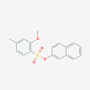 2-Naphthyl 2-methoxy-4-methylbenzenesulfonate