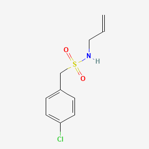 1-(4-chlorophenyl)-N-(prop-2-en-1-yl)methanesulfonamide