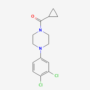 1-(cyclopropylcarbonyl)-4-(3,4-dichlorophenyl)piperazine