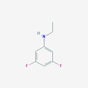 molecular formula C8H9F2N B048625 N-Ethyl-3,5-difluoroaniline CAS No. 119284-23-0
