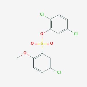 2,5-Dichlorophenyl 5-chloro-2-methoxybenzenesulfonate