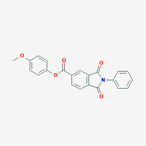 4-Methoxyphenyl 1,3-dioxo-2-phenyl-5-isoindolinecarboxylate