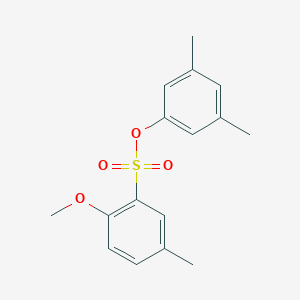 3,5-Dimethylphenyl 2-methoxy-5-methylbenzenesulfonate