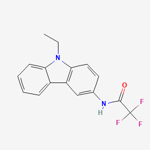 N-(9-ethyl-9H-carbazol-3-yl)-2,2,2-trifluoroacetamide