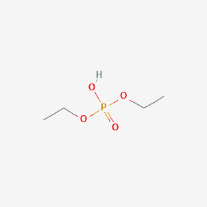 molecular formula C4 H11 O4 P B048627 磷酸二乙酯 CAS No. 598-02-7