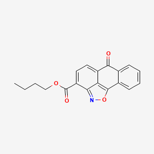 butyl 6-oxo-6H-anthra[1,9-cd]isoxazole-3-carboxylate