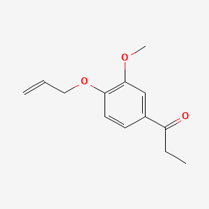 1-[4-(allyloxy)-3-methoxyphenyl]-1-propanone