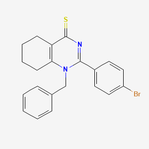 1-benzyl-2-(4-bromophenyl)-5,6,7,8-tetrahydroquinazoline-4(1H)-thione