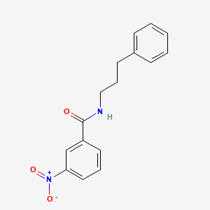 3-nitro-N-(3-phenylpropyl)benzamide