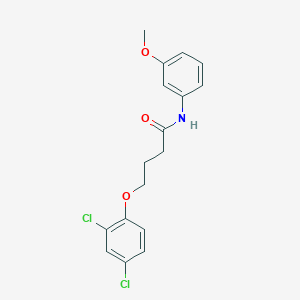 4-(2,4-dichlorophenoxy)-N-(3-methoxyphenyl)butanamide