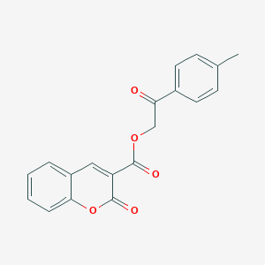 2-(4-methylphenyl)-2-oxoethyl 2-oxo-2H-chromene-3-carboxylate