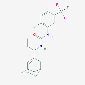 N-[1-(1-adamantyl)propyl]-N'-[2-chloro-5-(trifluoromethyl)phenyl]urea