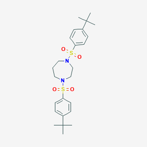 1,4-Bis[(4-tert-butylphenyl)sulfonyl]-1,4-diazepane