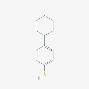 molecular formula C12H16S B048630 4-Cyclohexylthiophenol CAS No. 18325-50-3