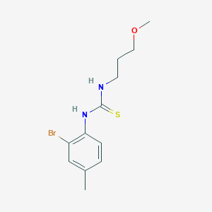 1-(2-Bromo-4-methylphenyl)-3-(3-methoxypropyl)thiourea