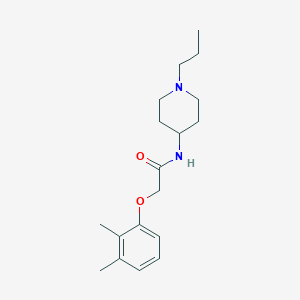 2-(2,3-dimethylphenoxy)-N-(1-propyl-4-piperidinyl)acetamide