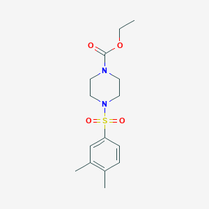 Ethyl 4-(3,4-dimethylphenyl)sulfonylpiperazine-1-carboxylate