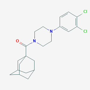 Adamantanyl 4-(3,4-dichlorophenyl)piperazinyl ketone