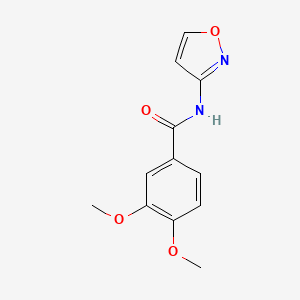 N-(3-ISOXAZOLYL)-3,4-DIMETHOXYBENZAMIDE