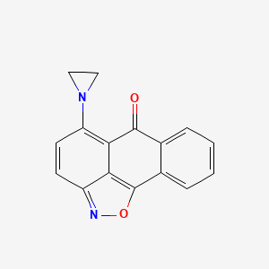 5-(1-aziridinyl)-6H-anthra[1,9-cd]isoxazol-6-one