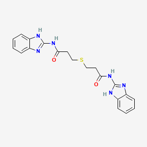 3,3'-thiobis(N-1H-benzimidazol-2-ylpropanamide)