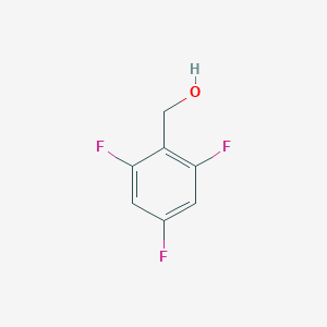 molecular formula C7H5F3O B048634 2,4,6-Trifluorobenzyl alcohol CAS No. 118289-07-9