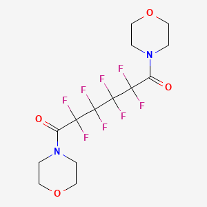 4,4'-(2,2,3,3,4,4,5,5-octafluoro-1,6-dioxo-1,6-hexanediyl)dimorpholine