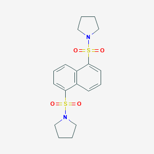 {[5-(Pyrrolidinylsulfonyl)naphthyl]sulfonyl}pyrrolidine