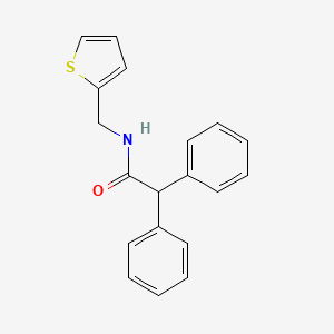 2,2-diphenyl-N-(2-thienylmethyl)acetamide