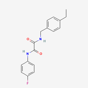 N-(4-ethylbenzyl)-N'-(4-fluorophenyl)ethanediamide