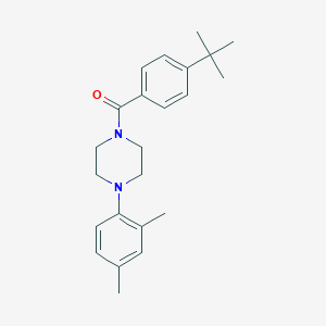 1-(4-Tert-butylbenzoyl)-4-(2,4-dimethylphenyl)piperazine