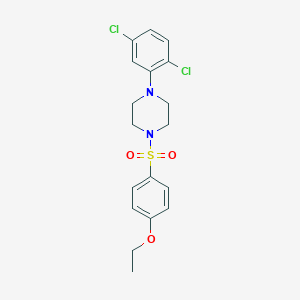 1-(2,5-Dichlorophenyl)-4-[(4-ethoxyphenyl)sulfonyl]piperazine