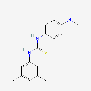 N-[4-(dimethylamino)phenyl]-N'-(3,5-dimethylphenyl)thiourea