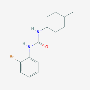 N-(2-bromophenyl)-N'-(4-methylcyclohexyl)urea