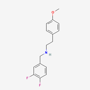 N-(3,4-difluorobenzyl)-2-(4-methoxyphenyl)ethanamine