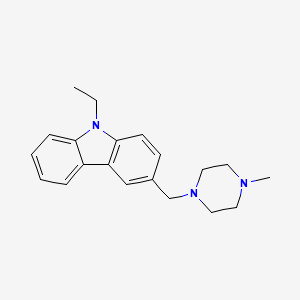 9-Ethyl-3-[(4-methylpiperazin-1-yl)methyl]carbazole