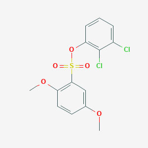 2,3-Dichlorophenyl 2,5-dimethoxybenzenesulfonate